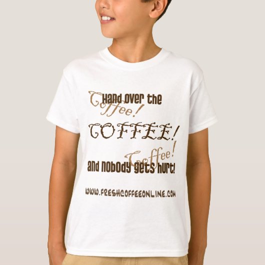 T-shirt Remise du café (Devant)
