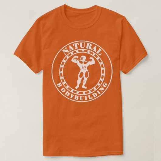 T-shirt remise en forme physique naturelle (Design devant)