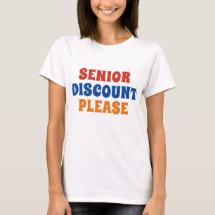 T-shirt Remise Senior S'il vous plaît