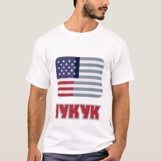 T-shirt Remix américain IYKYK
