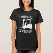 T-shirt Remontée certifiée Forklifts (Devant)