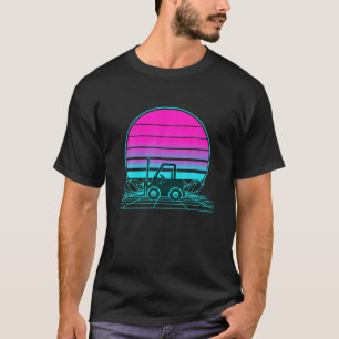 T-shirt Remontée vintage Retro Sunset