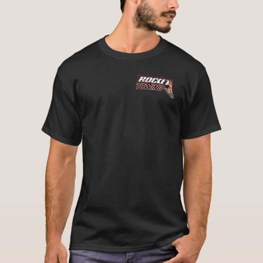 T-shirt Remorquage de fusée (Devant)