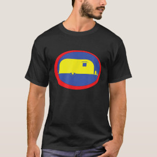 T-shirt Remorque Camper RV style Surf vintage Retro 80s
