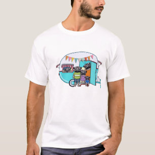 T-shirt Remorque de cru de carlins
