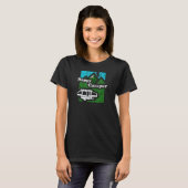 T-shirt Remorque Happy Camper Pop Up (Devant entier)