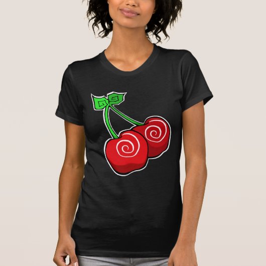 T-shirt Remous de cerise (Devant)