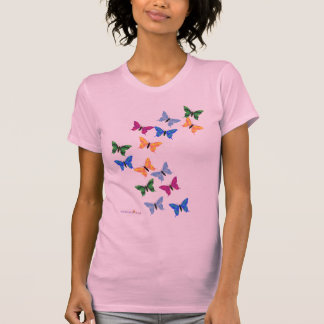 T-shirt Remous de papillon