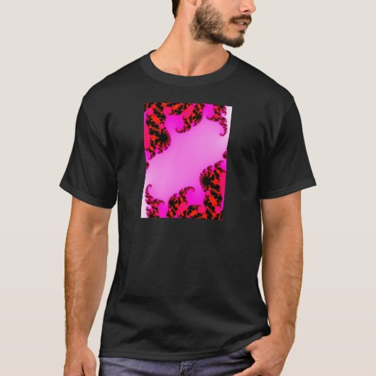T-shirt Remous de rose (Devant)