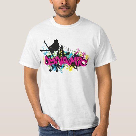 T-shirt Remous de skieur (Devant)