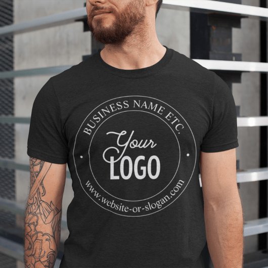 T-shirt Remplacement et personnalisation faciles du logo