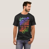 T-shirt Remplacer L'Enseignant Parce Que Même Les Enseigna (Devant entier)