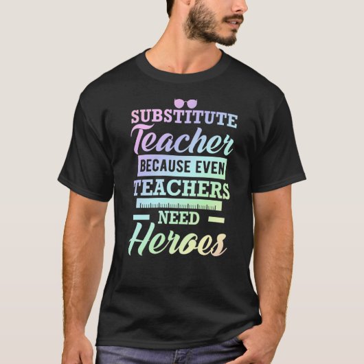 T-shirt Remplacer L'Enseignant Parce Que Même Les Enseigna (Devant)