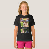 T-shirt Remplacez le texte et les photos par le vôtre (Devant entier)