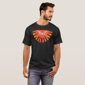 T-shirt Rempli Avec Le Saint Esprit Pentecôte Dimanche Fla (Devant entier)