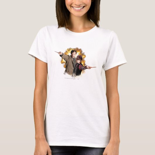 T-shirt Remus Lupin et Nymphadora Tonks-Lupin (Devant)