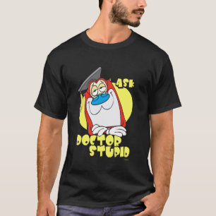 T-shirt Ren et Stimpy demandent au Docteur Stupide Stimpso