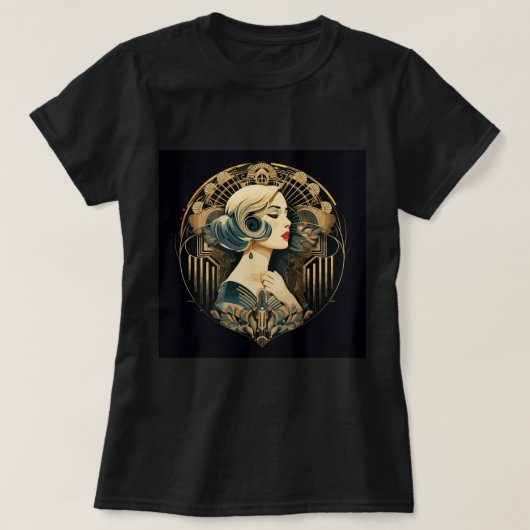 T-shirt Renaissance Art Déco (Design devant)