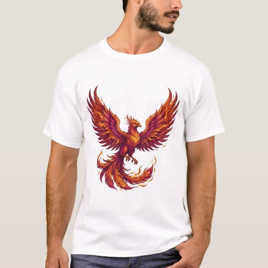 T-shirt Renaissance en flammes (Devant)
