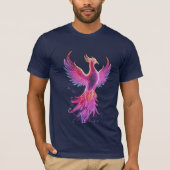 T-shirt Renaissance Mythique du Phénix Flamme Éternelle Ar (Devant)
