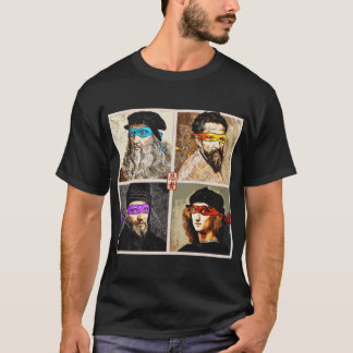 T-shirt Renaissance Ninja Masters gift