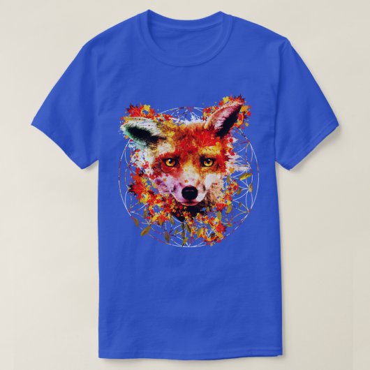T-shirt Renard aquarelle (Design devant)