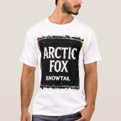 T-shirt renard arctique (Devant)