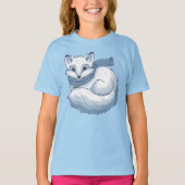 T-shirt Renard arctique (Devant)
