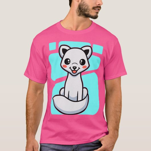 T-shirt Renard arctique (Devant)