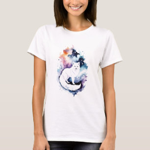T-shirt Renard arctique cosmique