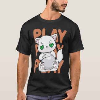 T-shirt Renard Arctique Joue Au Baseball Pour Les Joueurs