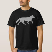 T-shirt Renard Argent (Devant)