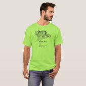 T-SHIRT RENARD ARGENTÉ (Devant entier)