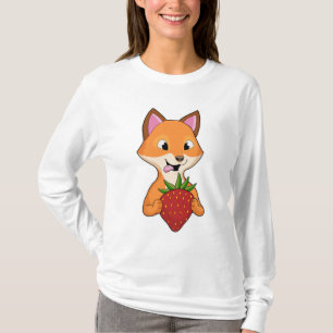 T-shirt Renard avec fraise