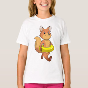 T-shirt Renard avec Lifebuoy