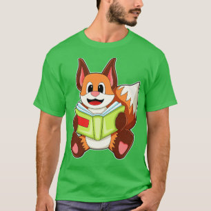 T-shirt Renard avec livre