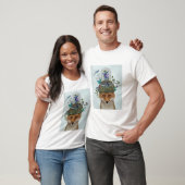 T-shirt Renard avec papillon Bell Jar (Unisexe)