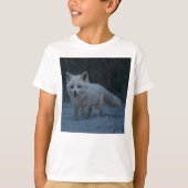 T-shirt Renard blanc (Devant)