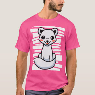 T-shirt Renard blanc