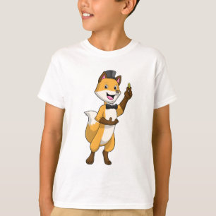T-shirt Renard comme marié avec alliance