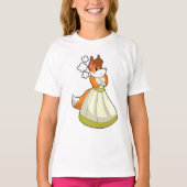T-shirt Renard comme mariée avec robe Mariage.PNG (Devant)