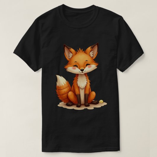 T-shirt Renard Croissant (Design devant)