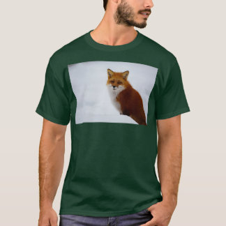 T-shirt Renard dans la neige 2
