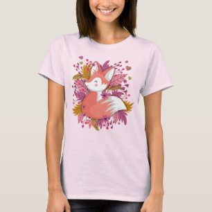 T-shirt Renard d'automne et baies