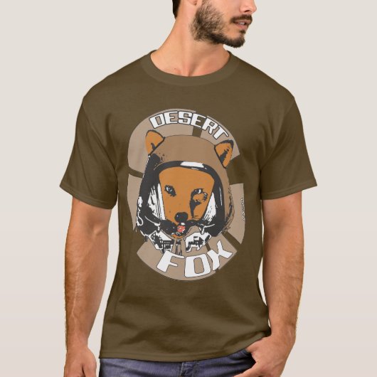 T-shirt renard de désert (Devant)