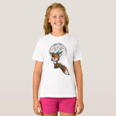 T-shirt Renard de l'esprit celtique (Devant entier)