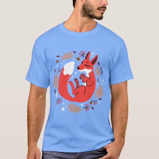 T-shirt Renard des sorbiers (Devant)