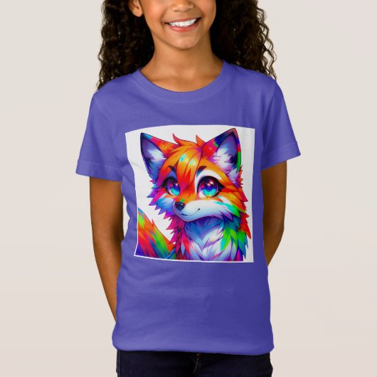 T-Shirt Renard doux (Devant)