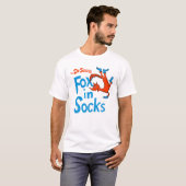 T-shirt Renard En Chaussettes - Tout Ce Que - Oh Les Endro (Devant entier)