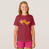 T-shirt Renard en course (Devant entier)